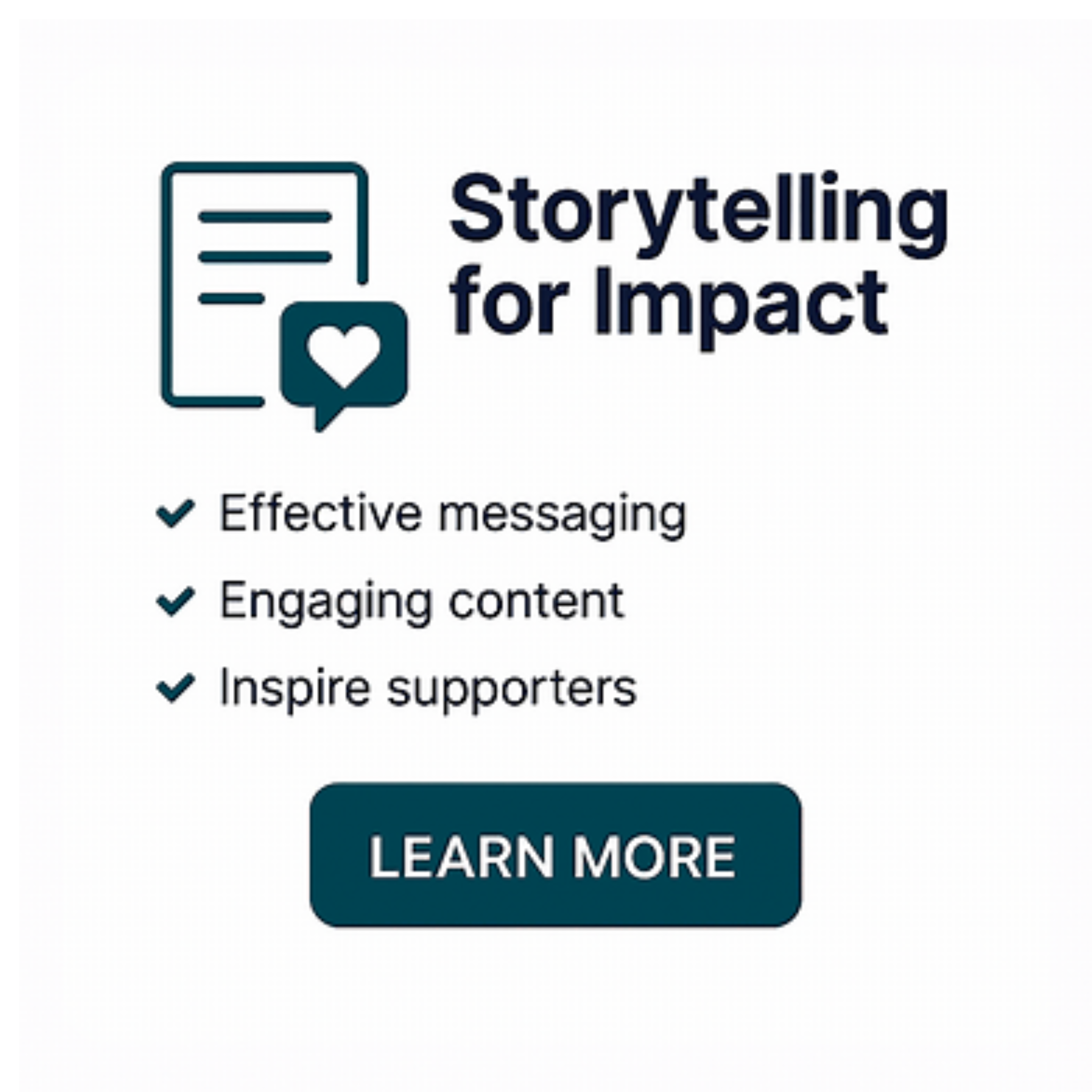 Story Telling for Impact