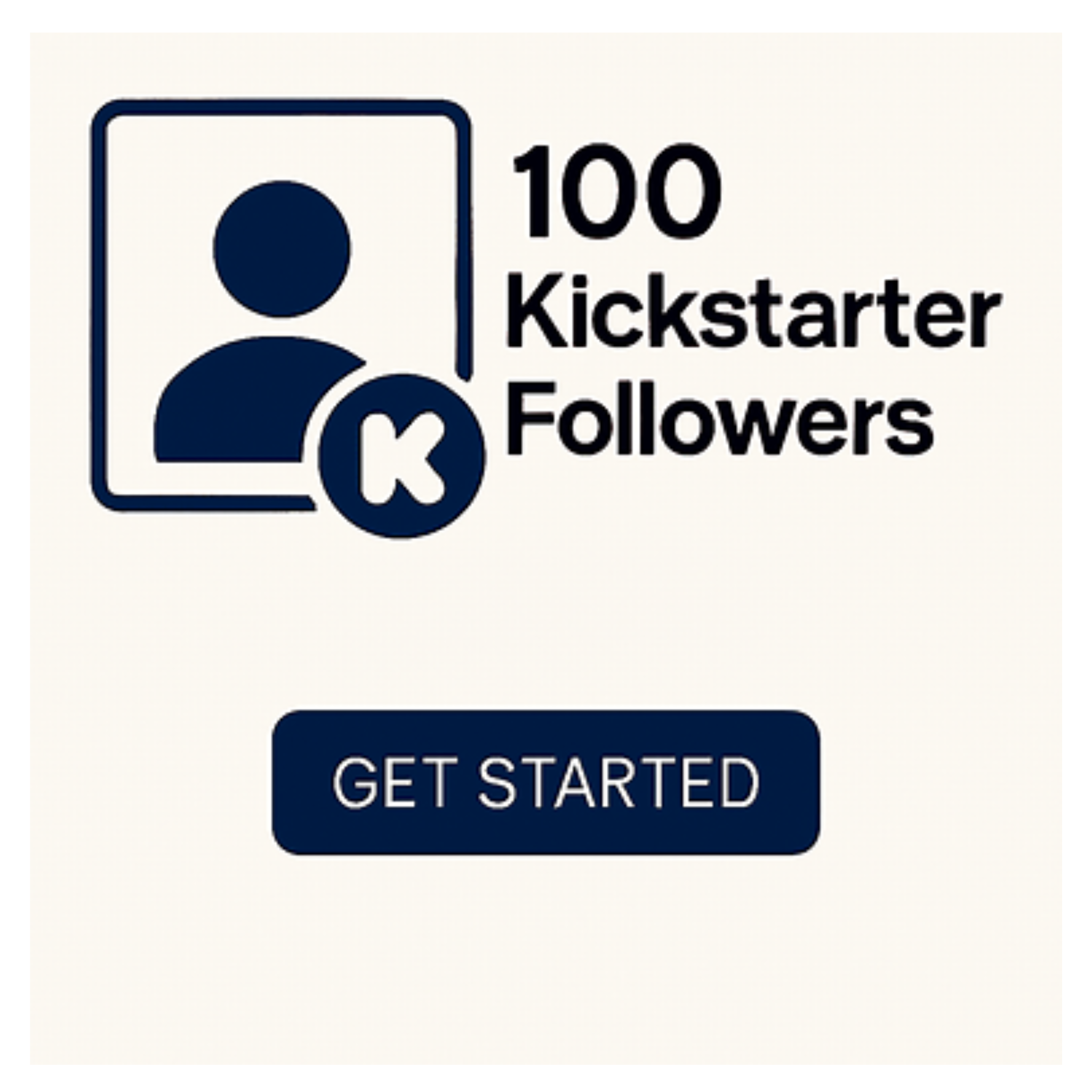 100 Kickstarter Followers
